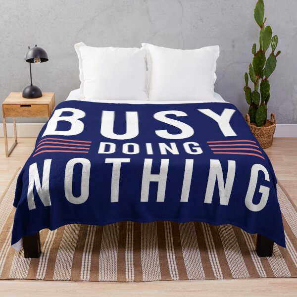 Item preview, busy doing nothing simple text designed and sold by hppkoala_am.