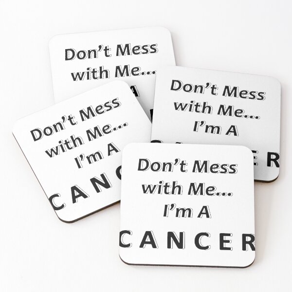 Item preview, Don't Mess with Me I'm a Cancer designed and sold by JWIZZY.