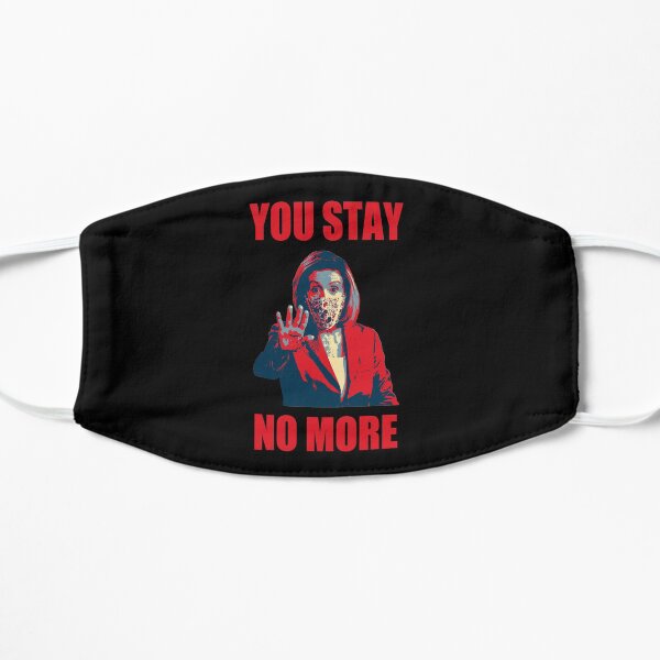 Nancy Pelosi Flat Mask