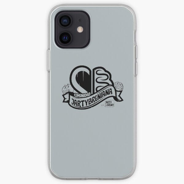 COMUNIDAD JARTYBRENIANA - NEGRO Funda blanda para iPhone