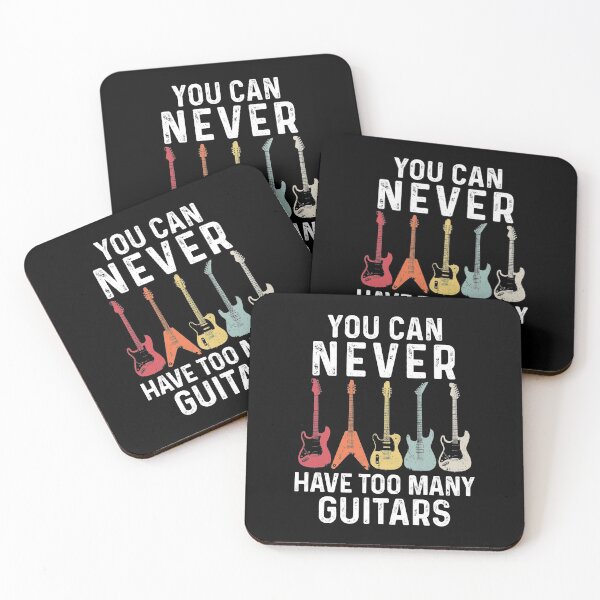 Item preview, Funny Retro Vintage - You Can Never Have Too Many Guitars Music-Best Funny Gift For Guitar Lovers designed and sold by NDTStore.