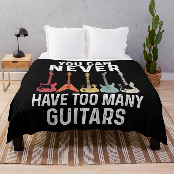 Item preview, Funny Retro Vintage - You Can Never Have Too Many Guitars Music-Best Funny Gift For Guitar Lovers designed and sold by NDTStore.