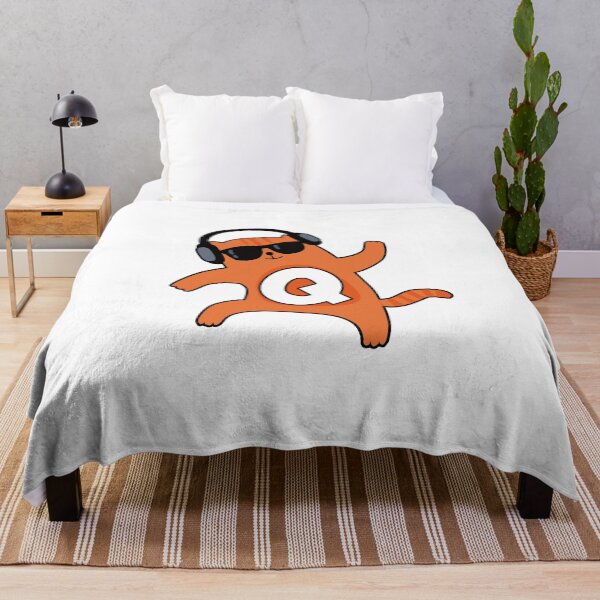 Artikelvorschau, Monogramm Q Groovy Cat entworfen und verkauft von kidsmonogram.