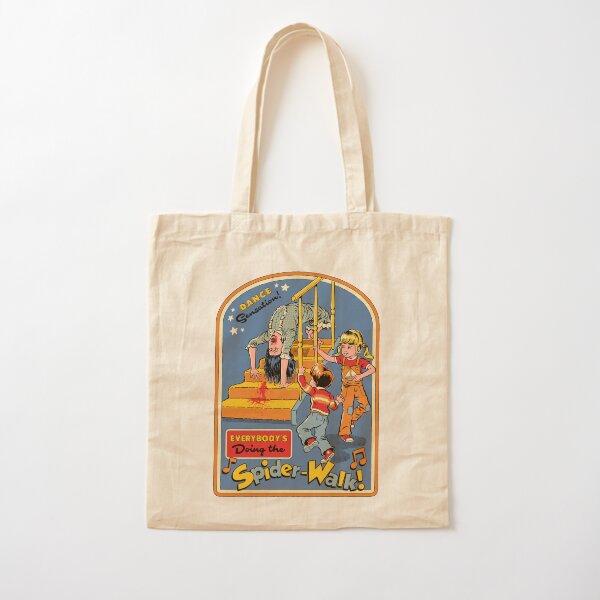 Everybody's Doing the Spider-Walk! Cotton Tote Bag