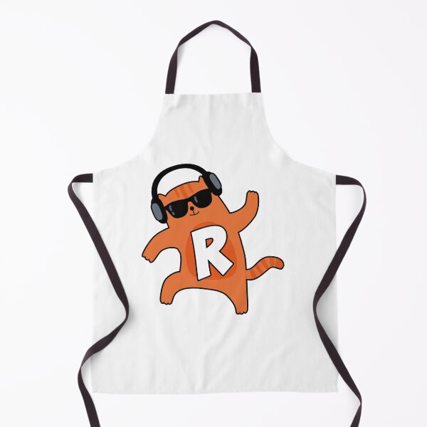 Item preview, Monogram R Groovy Cat designed and sold by kidsmonogram.