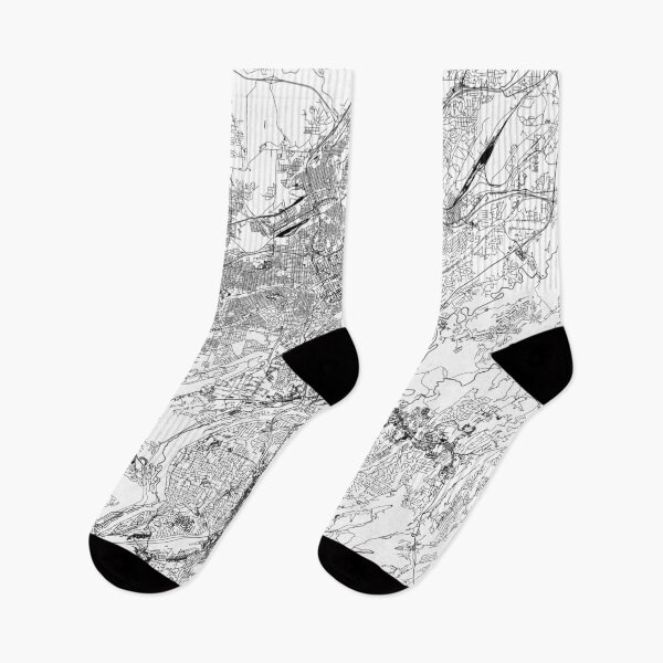 Item preview, Birmingham White Map designed and sold by multiplicitymap.