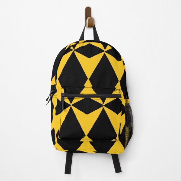 Item preview, Yellow and black triangle pattern designed and sold by Creative fashion Mix.
