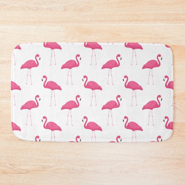 Aperçu de l'œuvre Masque de flamant rose, flamant rose, motif flamant rose créée et vendue par bearandboo.