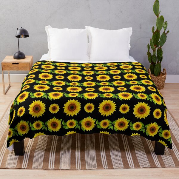 Item preview, Sunflower Yellow Black Green designed and sold by Meliafroggy.