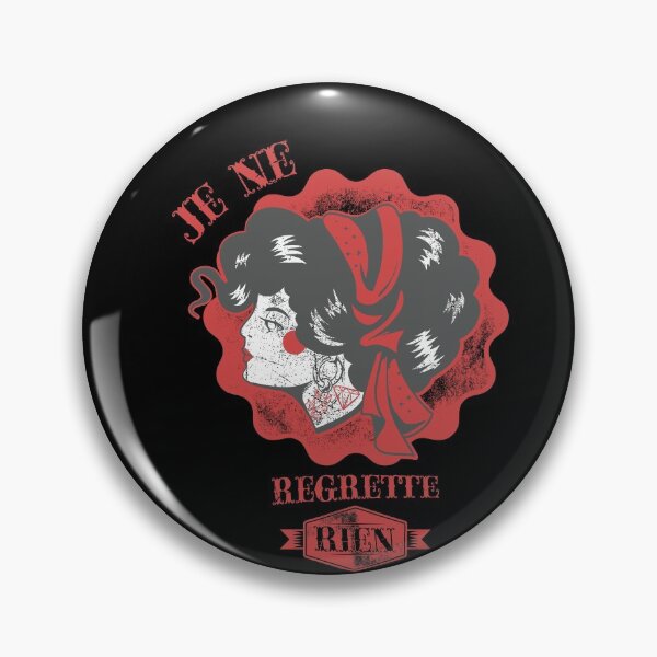 Item preview, Vintage Design Je Ne Regrette designed and sold by Joxxio.