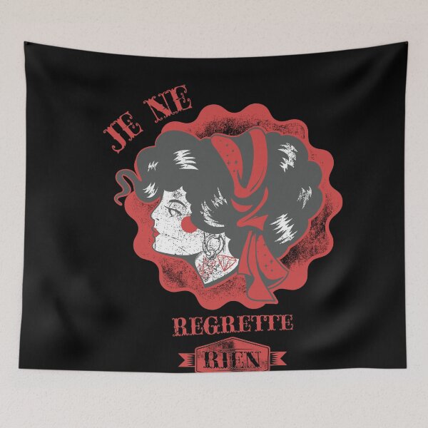 Item preview, Vintage Design Je Ne Regrette designed and sold by Joxxio.