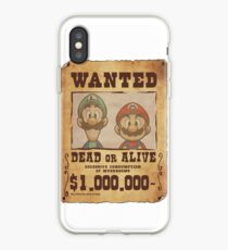WANTED Brothers iPhone Case