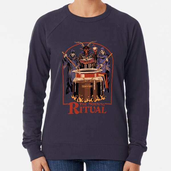 Das Morgenritual Leichter Pullover
