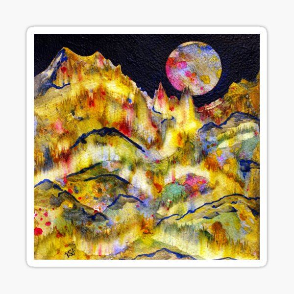 World Series C-2 Night Moon Sticker