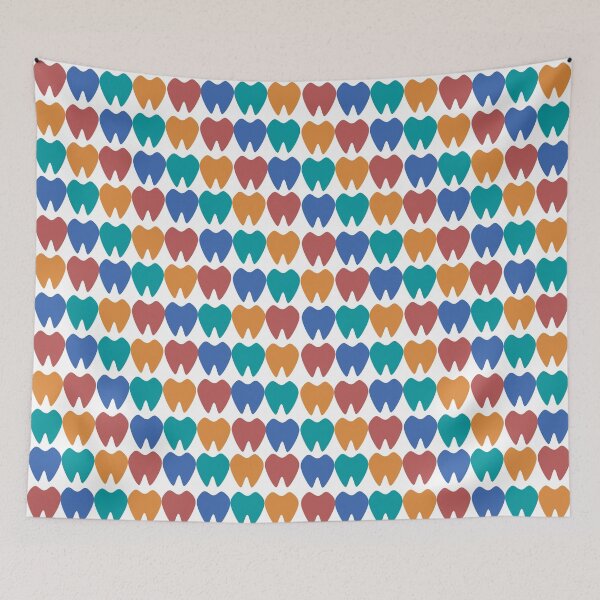 Item preview, Dental Tooth Molar Pattern designed and sold by CulturalMesh.