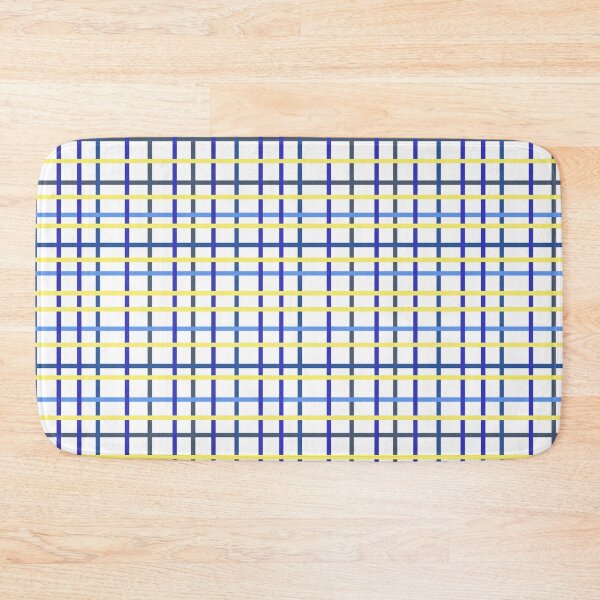 Item preview, White, Yellow, and Blue Plaid designed and sold by KDStout.