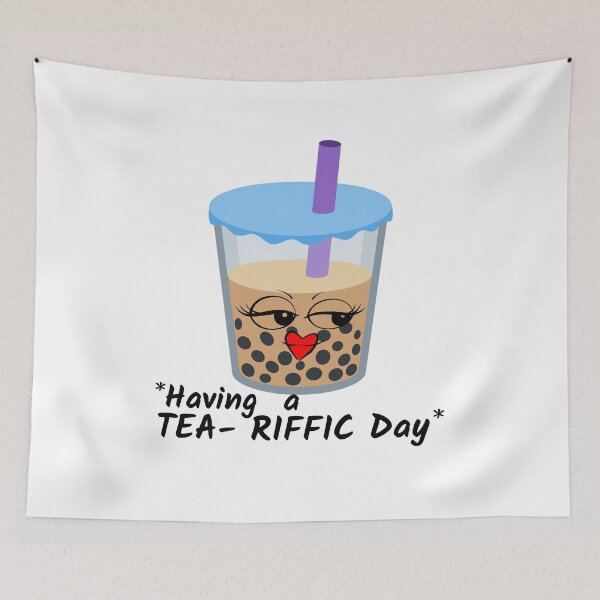 Item preview, Green Tea Boba And Taro And Milk Tea designed and sold by Vibing-Right.