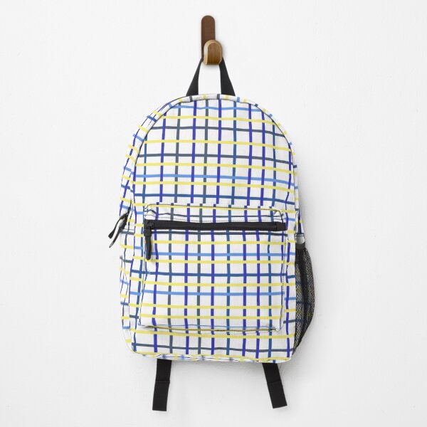 Item preview, White, Yellow, and Blue Plaid designed and sold by KDStout.
