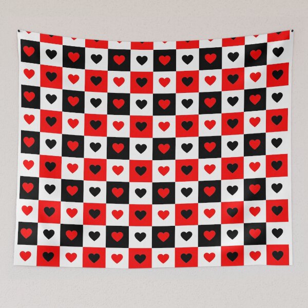 Item preview, paterne red and black hearts valentine's day designed and sold by Astralia.