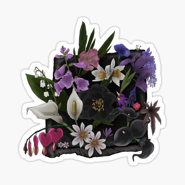 Item preview, Poisonous Flowers designed and sold by Jarrod Vandenberg.