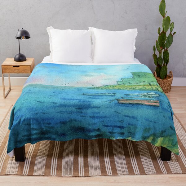 Item preview, Boat Scene designed and sold by darrenyeoart.