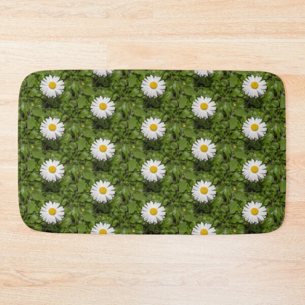 Item preview, chamomile flower on a background of green foliage designed and sold by nataliavavilina.