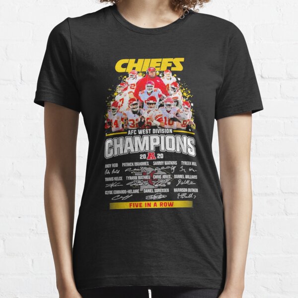 Kansas City Chiefs Football Team 2022 Afc West Division Champions Shirt - T  Shirt Classic