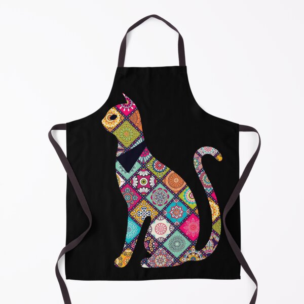 Item preview, Floral Cat in Flowers Popoki 302 designed and sold by VinBasis.