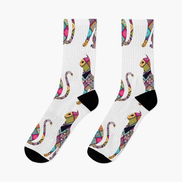 Item preview, Floral Cat in Flowers Popoki 302 designed and sold by VinBasis.