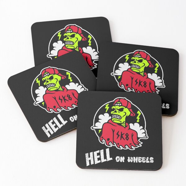 Item preview, Hell On Wheels - Skateboarder Design designed and sold by 1chillin.