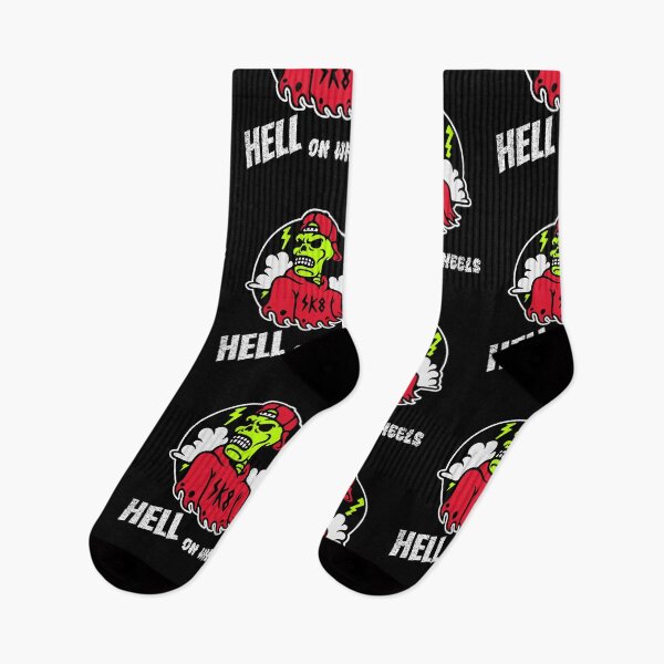 Item preview, Hell On Wheels - Skateboarder Design designed and sold by 1chillin.