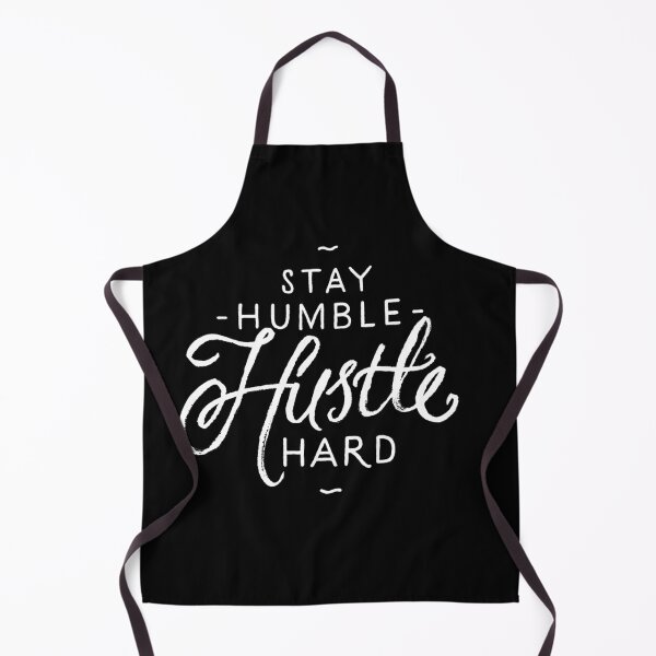 Item preview, Stay humble hustle hard typography text art quote by Word Fandom - wordfandom designed and sold by Kerry Pritchard.