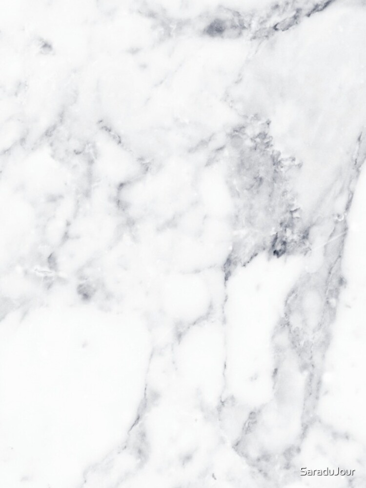 Disover White Marble Iphone Case