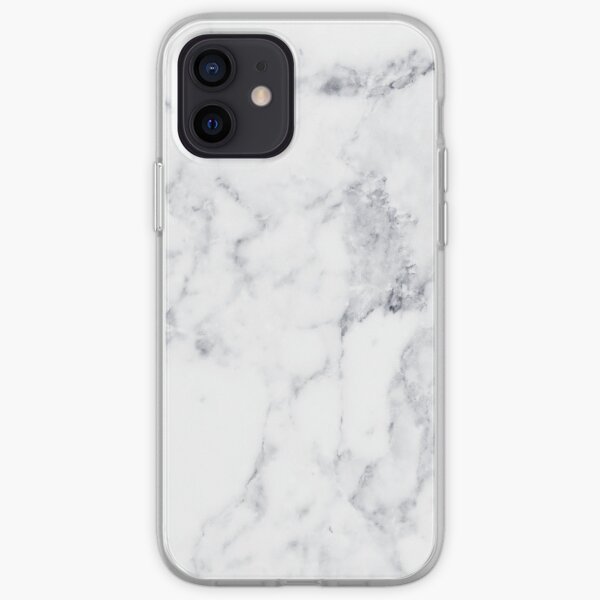 White Marble iPhone Soft Case