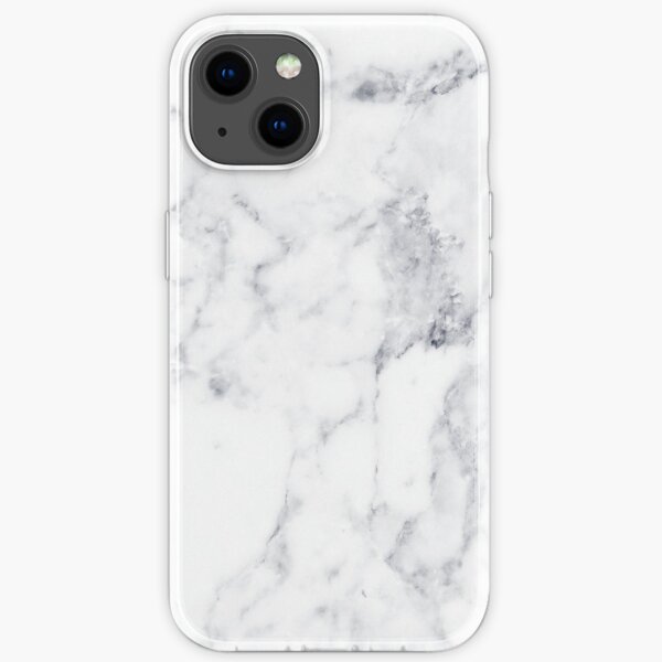 White Marble iPhone Soft Case