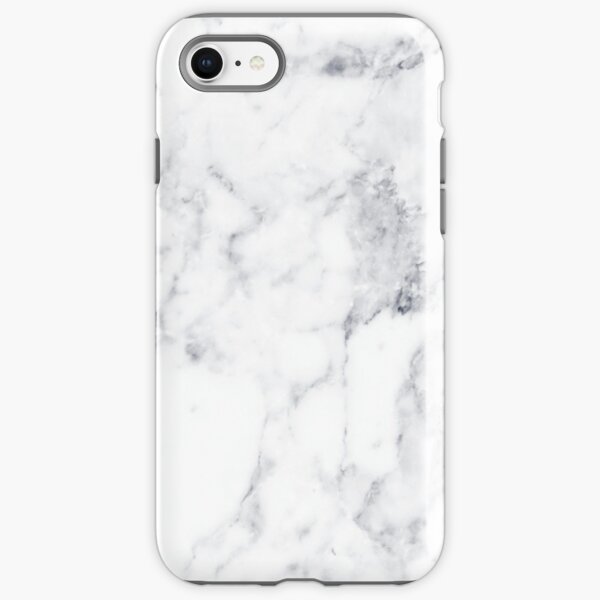 White Marble iPhone Tough Case