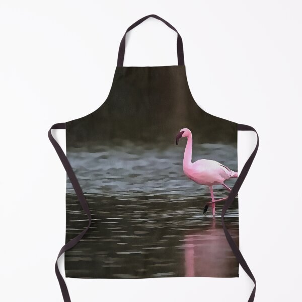 Item preview, Lesser Flamingo In A Solar Spotlight designed and sold by taiche.