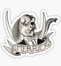 Elephant Man - Art By Kev G Sticker
