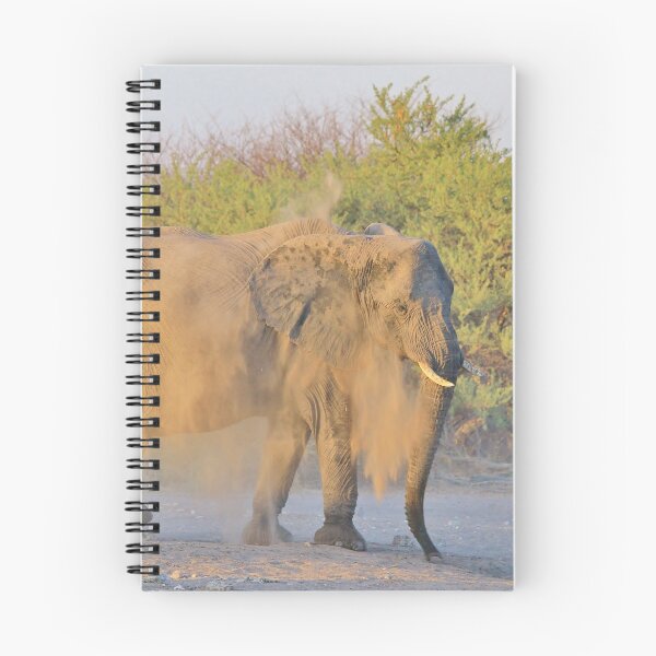 Item preview, African Elephant - Dust Bath Action designed and sold by LivingWild.