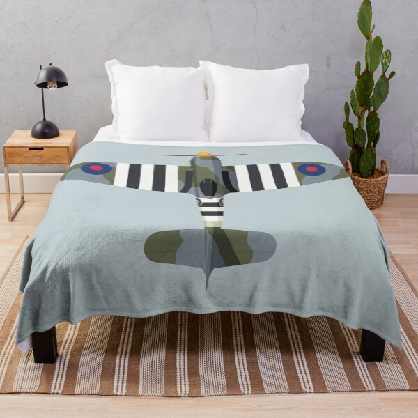 Item preview, Tempest WWII Fighter Aircraft - Camouflage Grey designed and sold by VoodooCircus.