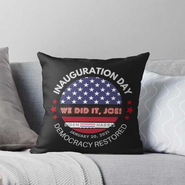 Item preview, Inauguration Day, Democracy Restored Biden-Harris, We did it, Joe! designed and sold by HamiltonmagicTs.