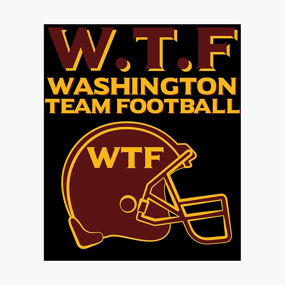 : Washington Football Team D.C. Sports Fan Support Fun T