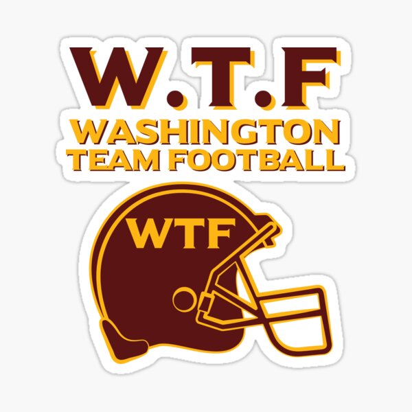 Funny Washington Team Football Fan Wtf Helmet Logo T Shirts