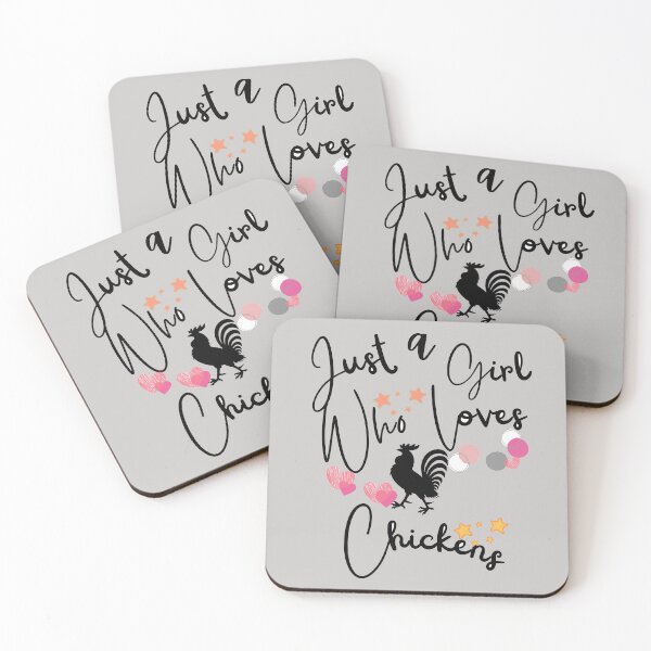Item preview, Just a Girl Who Loves Chickens designed and sold by dalypdesign.