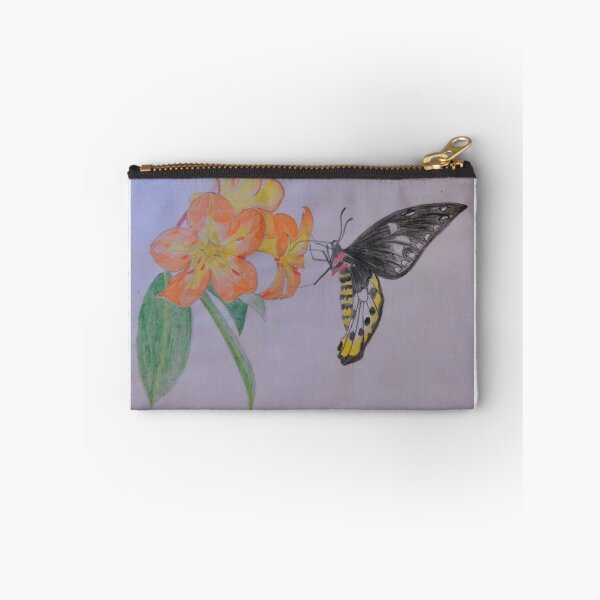 Item preview, Orange Rhododendron and Birdwing Butterfly designed and sold by Charles Roring.