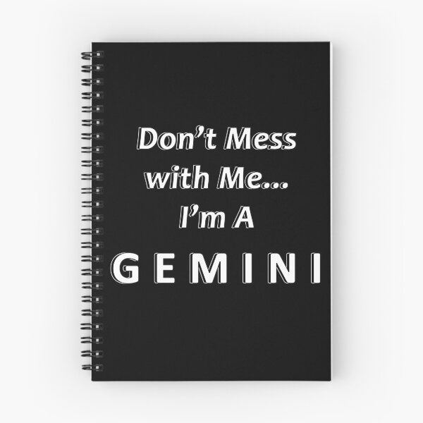 Item preview, Don't Mess with Me I'm a Gemini designed and sold by JWIZZY.