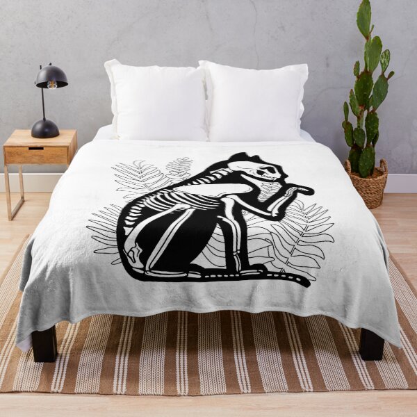 Item preview, Cat skeleton x-ray image designed and sold by DerSenat.