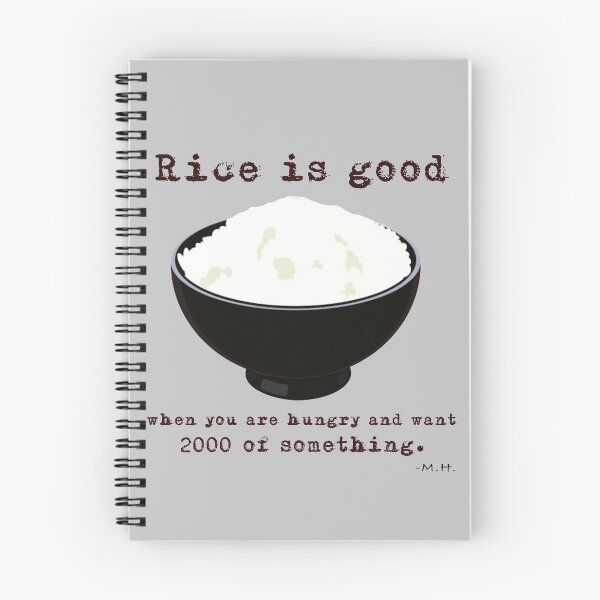 Item preview, Rice Is Good - Mitch Hedberg designed and sold by subculturepress.