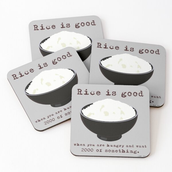 Item preview, Rice Is Good - Mitch Hedberg designed and sold by subculturepress.