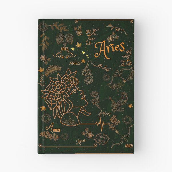 Item preview, Emerald Green Aries Sign Zodiac Horoscope Design designed and sold by NihaCollection.